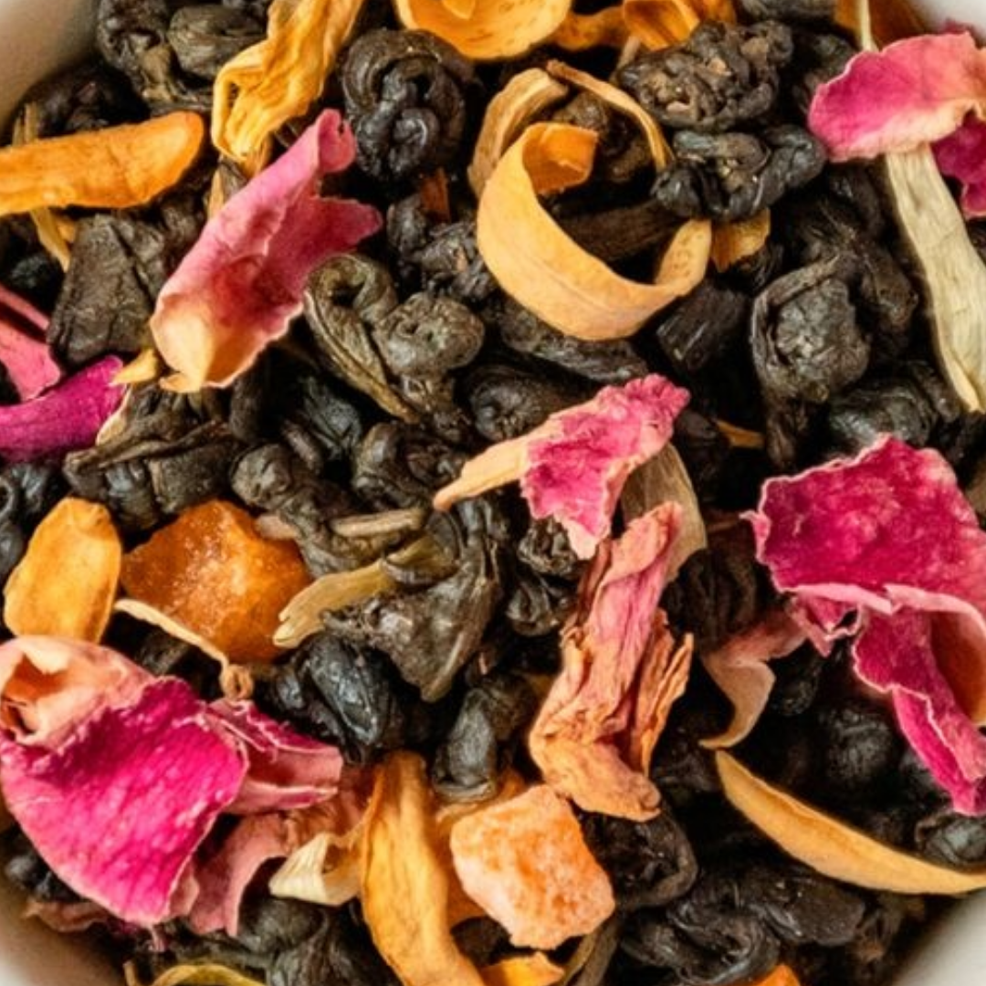 Китайский зеленый чай Манго